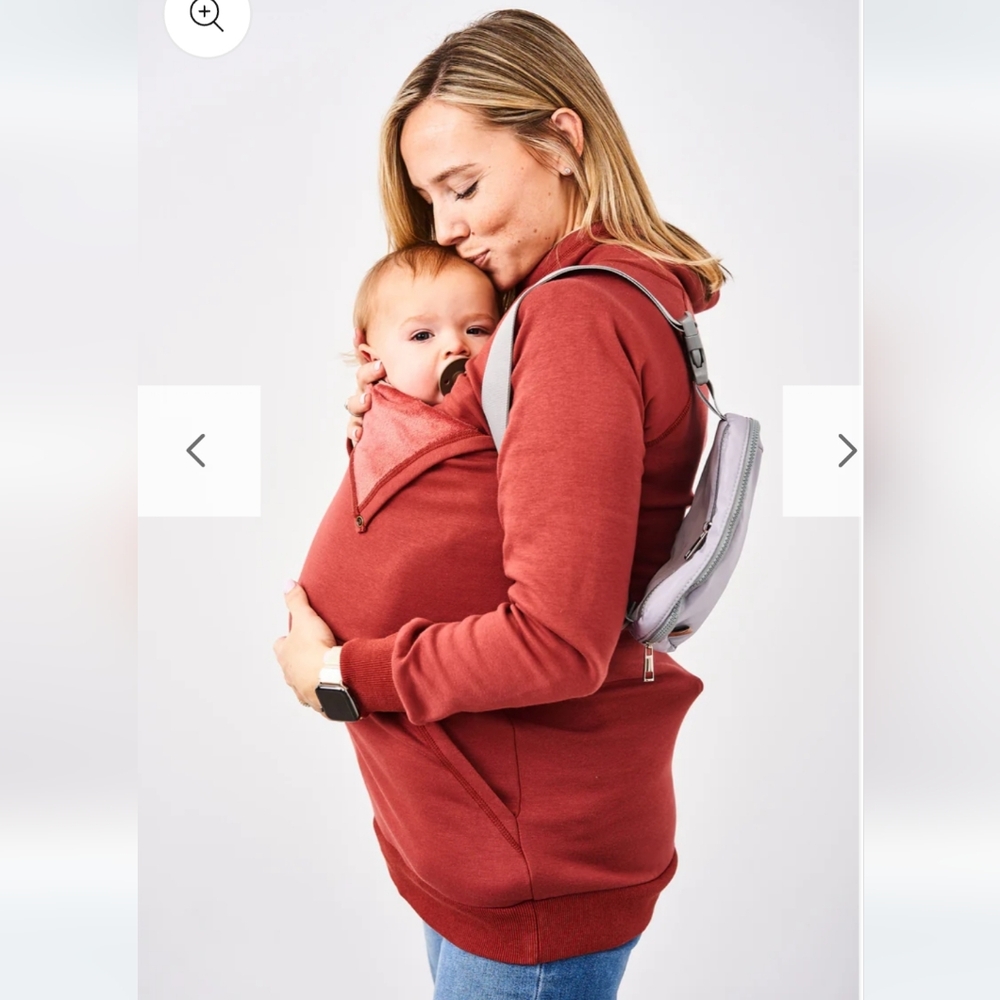 Latched Mama Rust Sweatshirt Hoodie